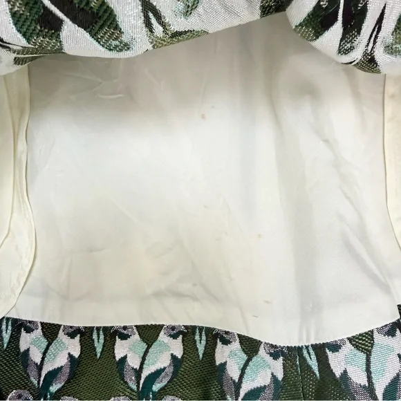Maje parrot jacquard skort sz40